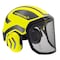 Pfanner Vented Safety Helmet, PROTOS, Neon Yellow & Carbon PROTOS-NYCB - alternate 1